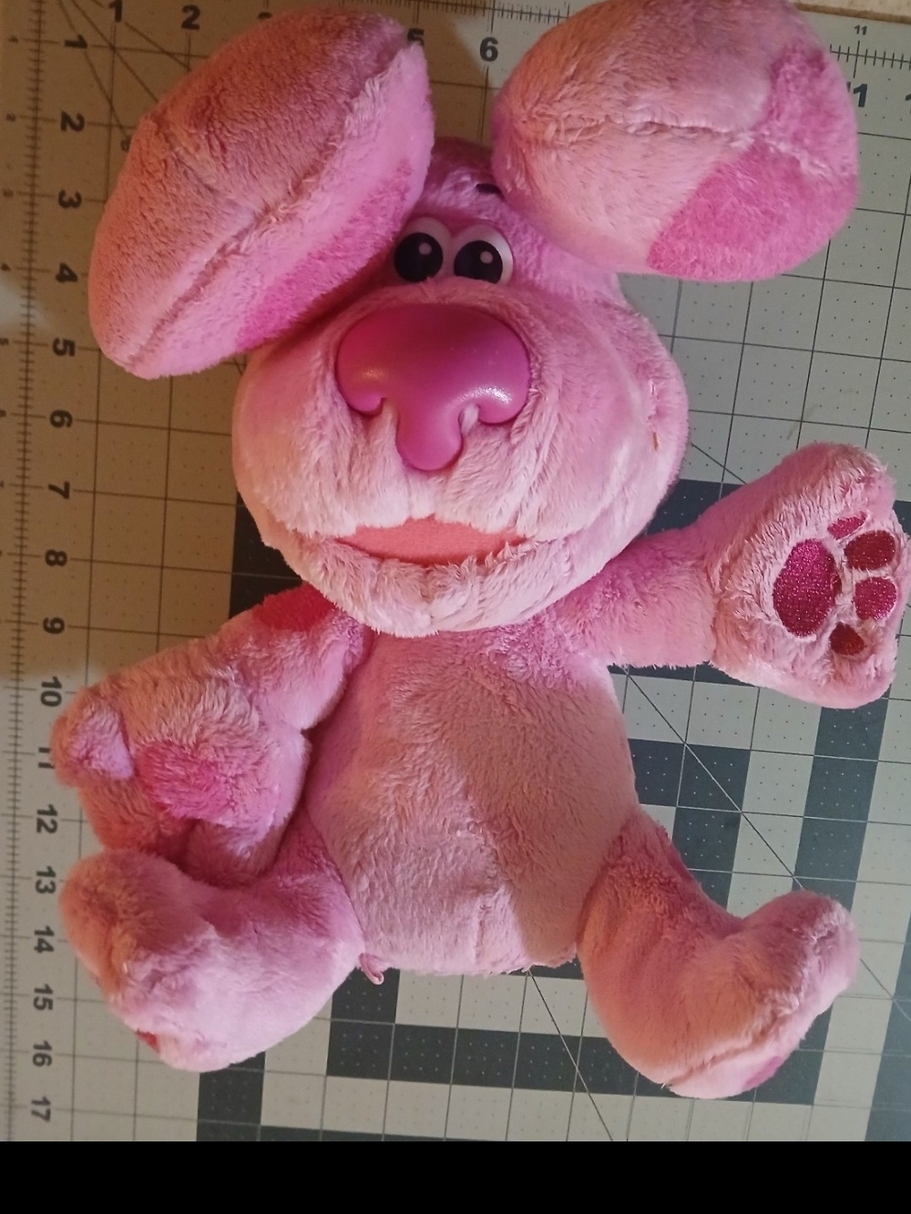Nickelodeon Pink Plush Blue's Clues Character Toy